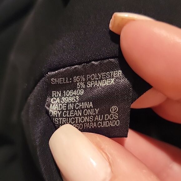 Catherine Malandrino black  bodycon dress w twist - Picture 13 of 13